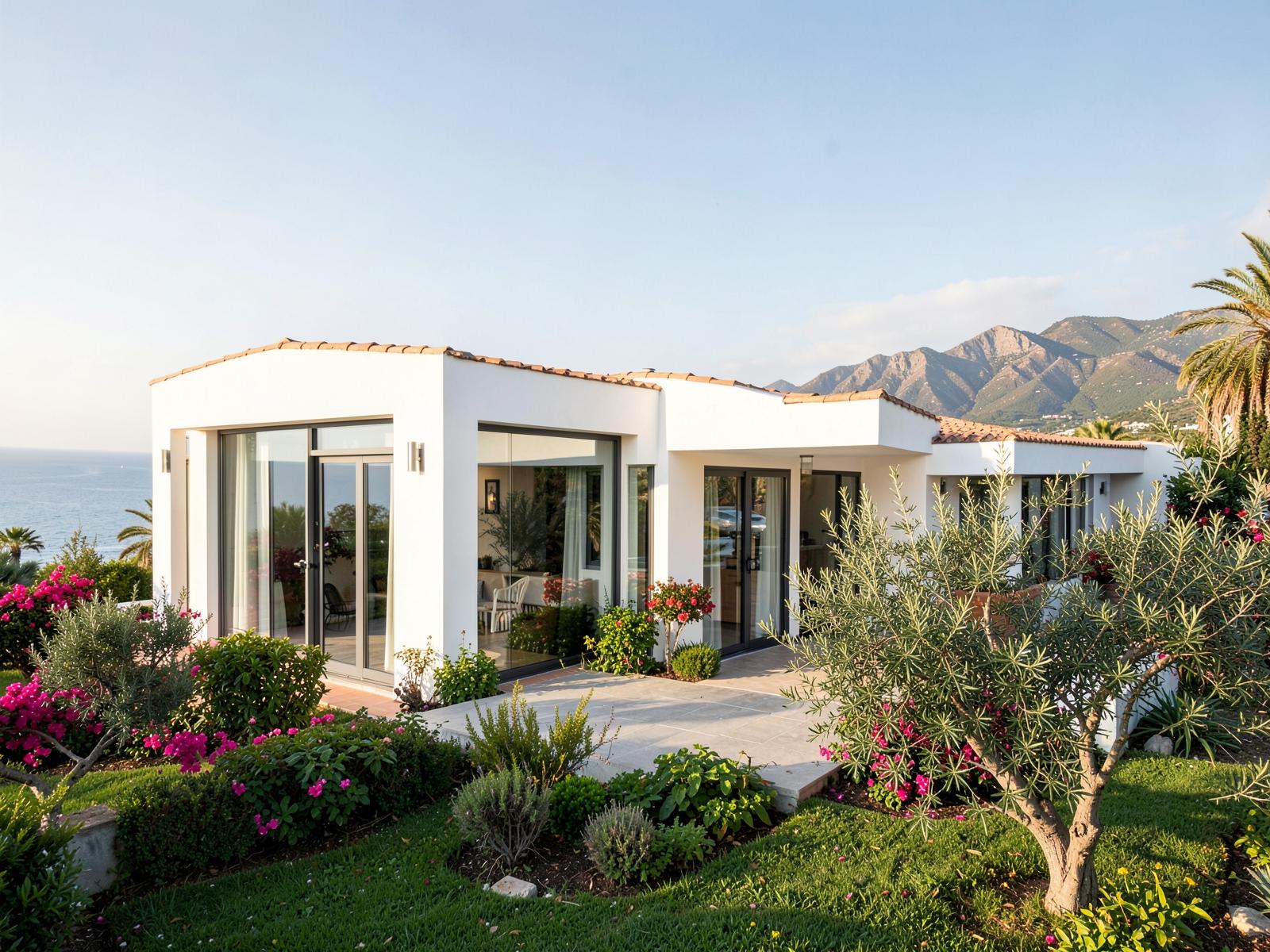 Contemporary Mediterranean primary residence in Estepona, Costa del Sol, financed at 70% LTV for a non-resident buyer