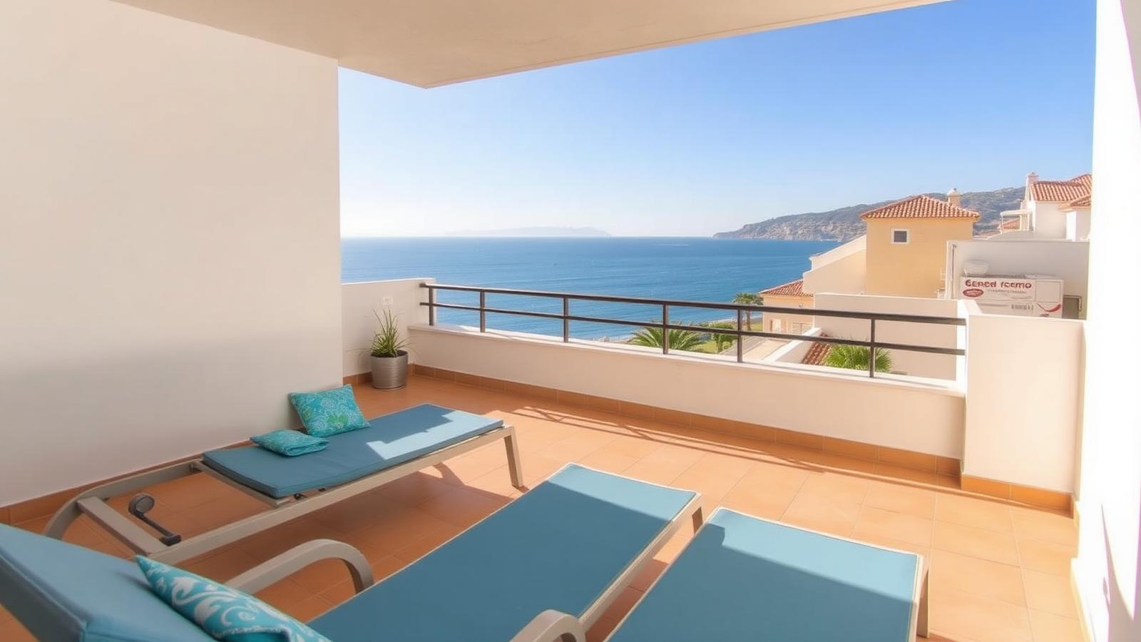 Whitewashed Spanish villa with pool set up for holiday letting on the Costa del Sol